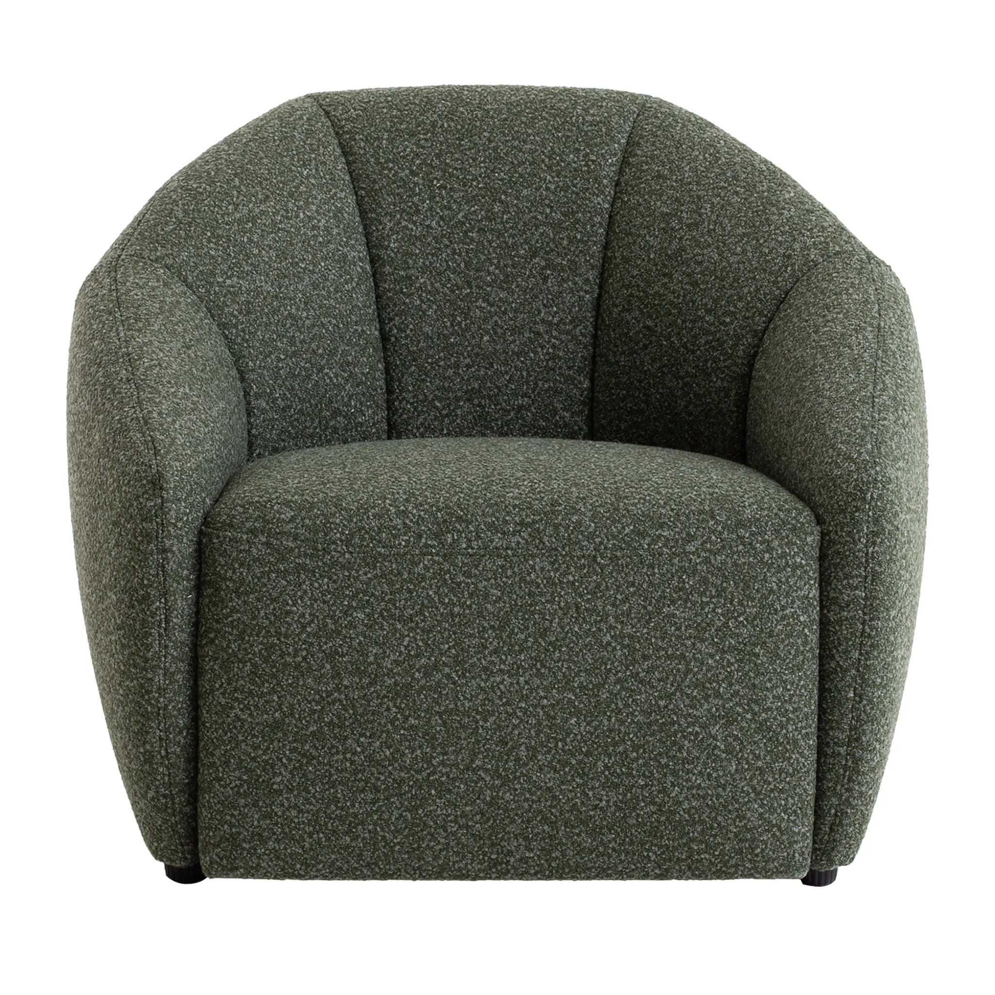 Kaja Fabric Armchair - Marsh Green