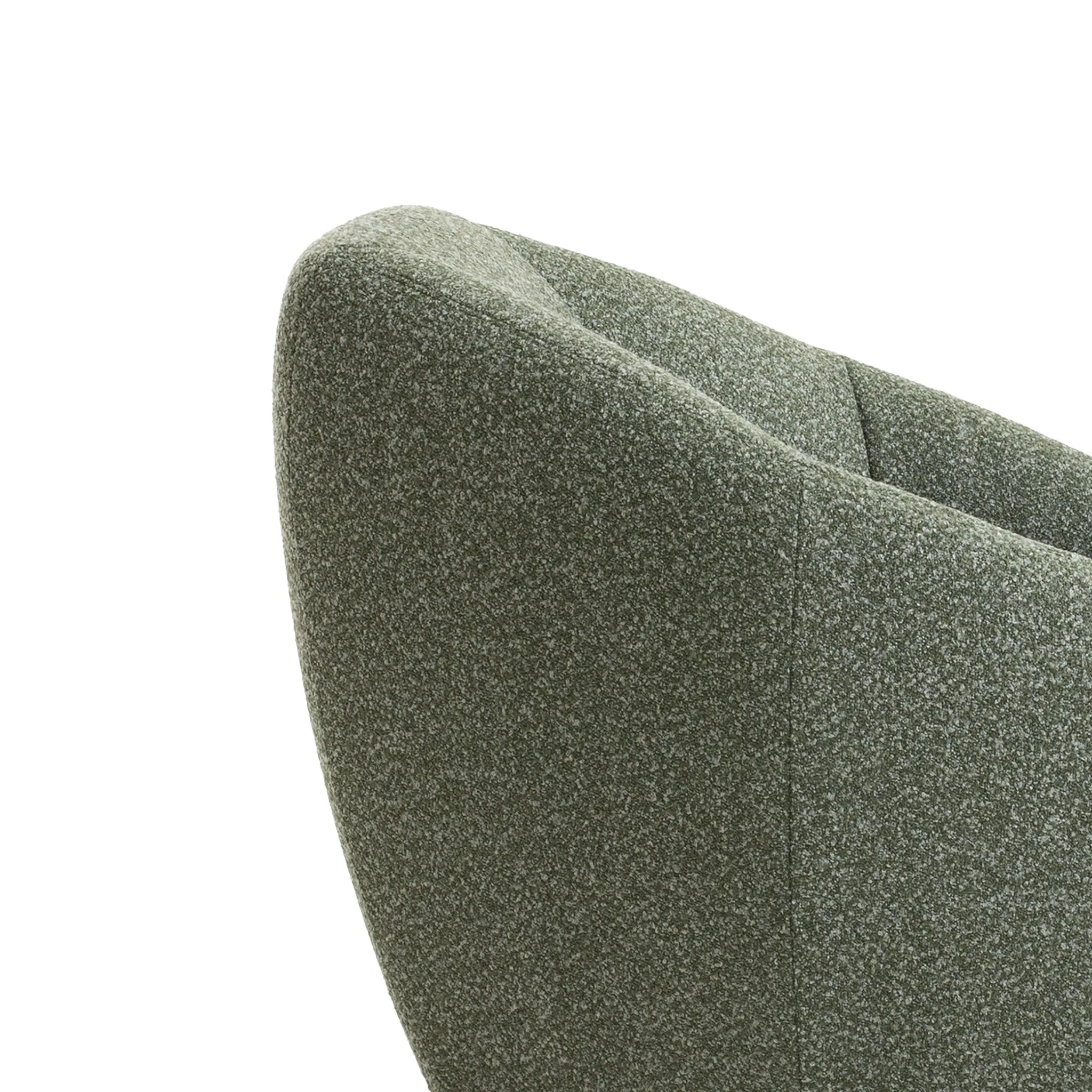 Kaja Fabric Armchair - Marsh Green