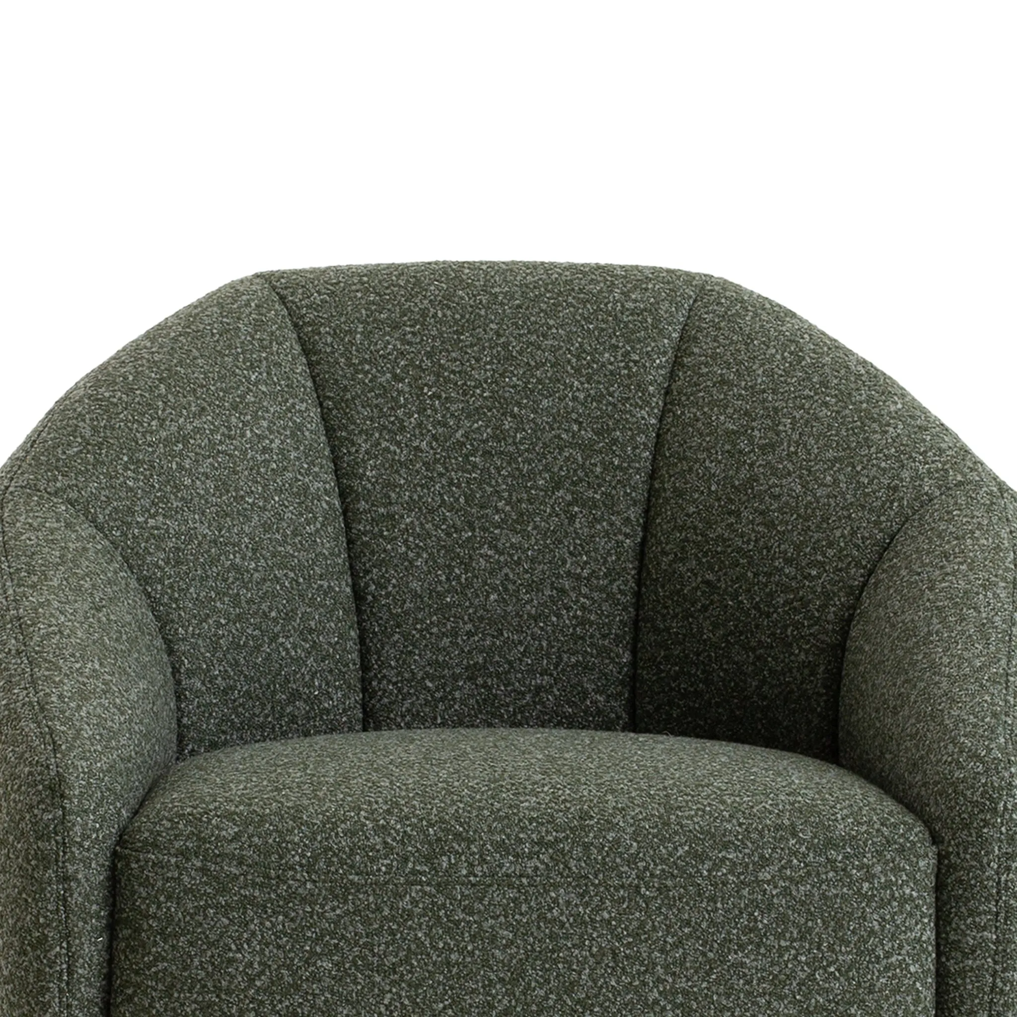 Kaja Fabric Armchair - Marsh Green