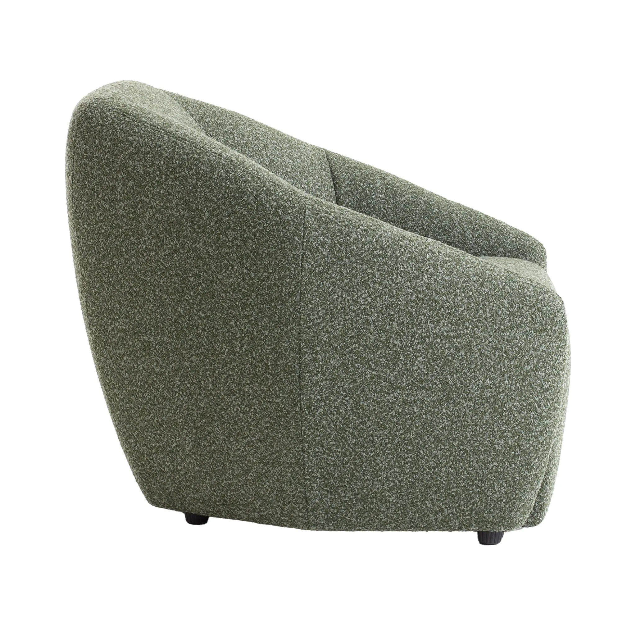 Kaja Fabric Armchair - Marsh Green
