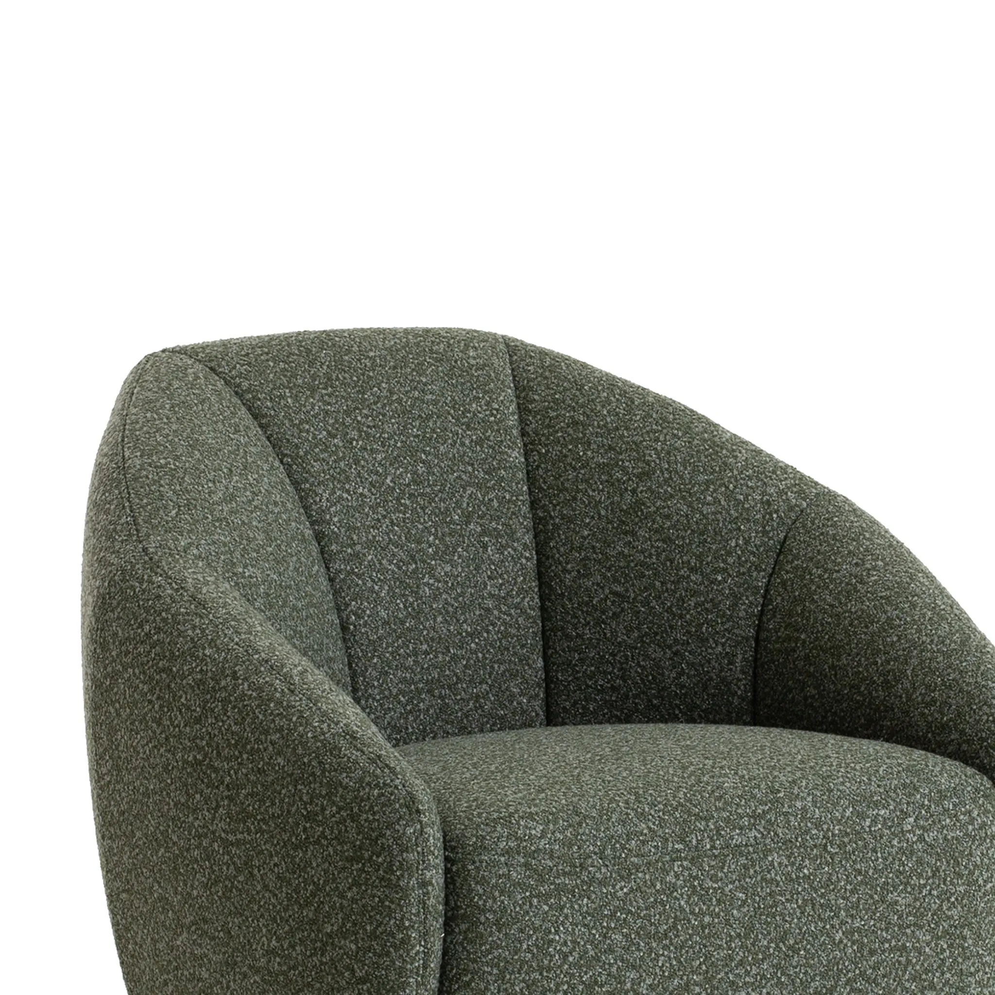 Kaja Fabric Armchair - Marsh Green