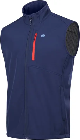 KUTOOK Mens Softshell Sleeveless Jacket Winter Warm Fleece Outerwear Vests for Cycling Golf Hiking