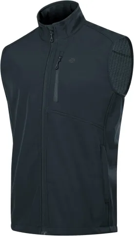KUTOOK Mens Softshell Sleeveless Jacket Winter Warm Fleece Outerwear Vests for Cycling Golf Hiking