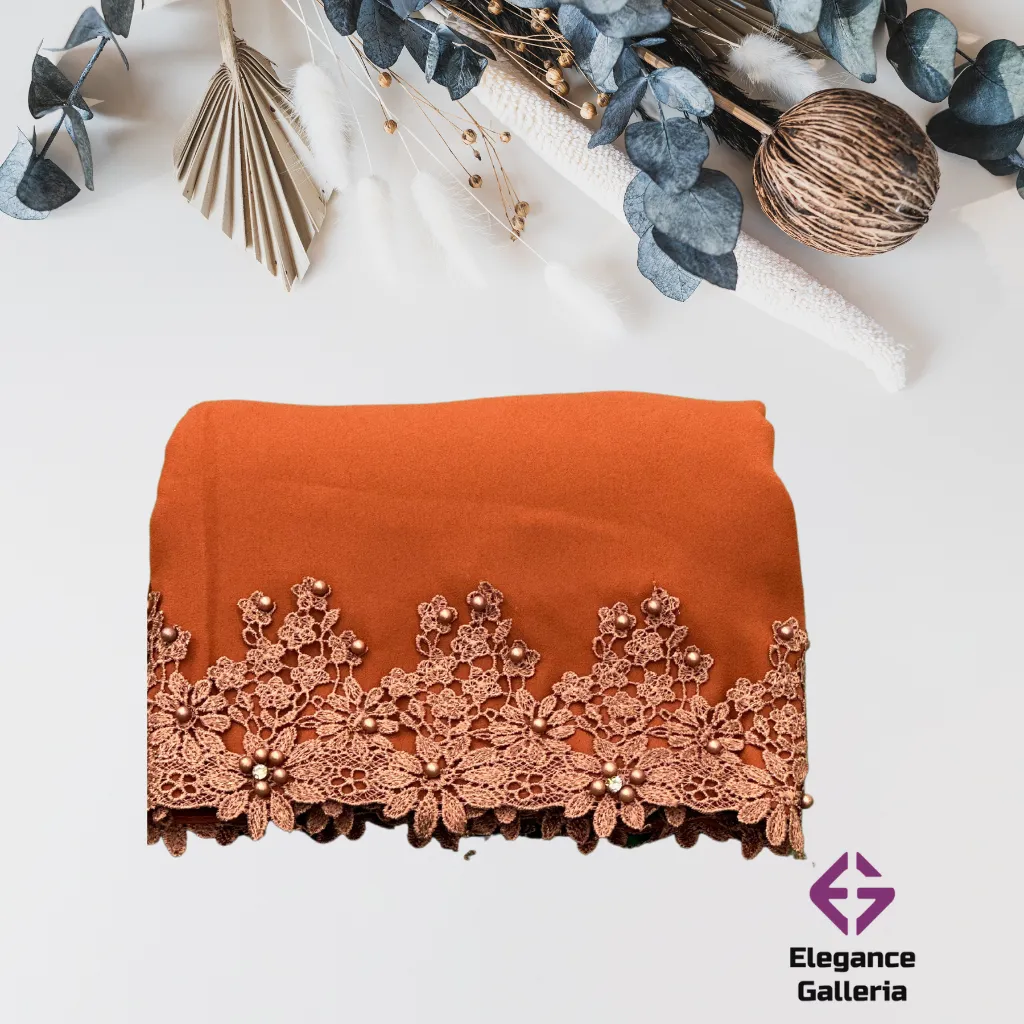 Lace Flower Hijab
