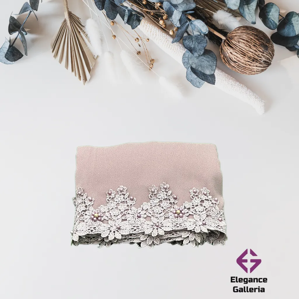 Lace Flower Hijab