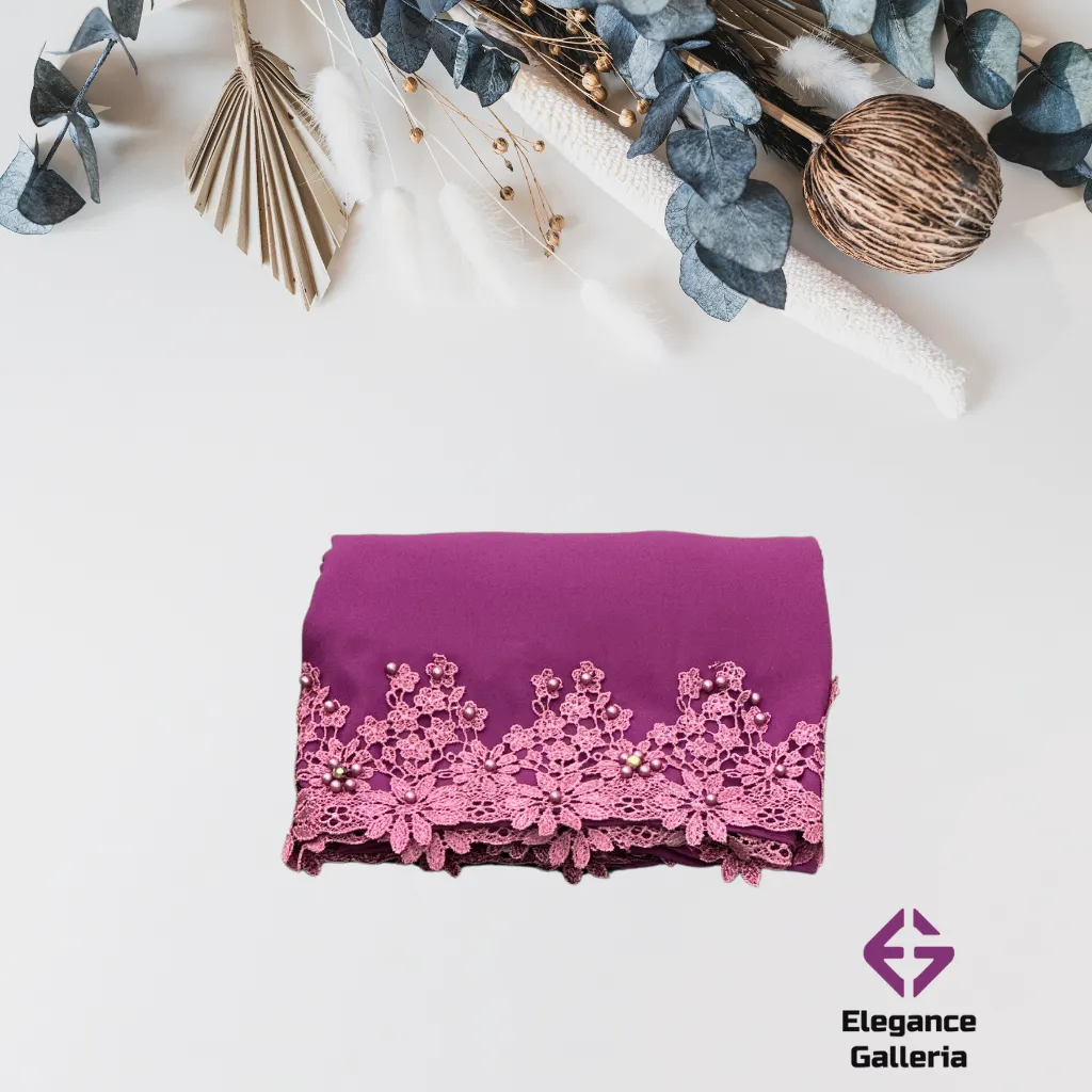 Lace Flower Hijab