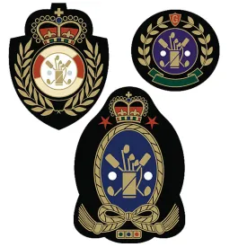Lazychunks Unique Printed Golf Badge Patches | New Clothing Accessories for Enhance The Beauty Like Royal Look of T-Shirt,Jackets,Bags,Caps,etc.