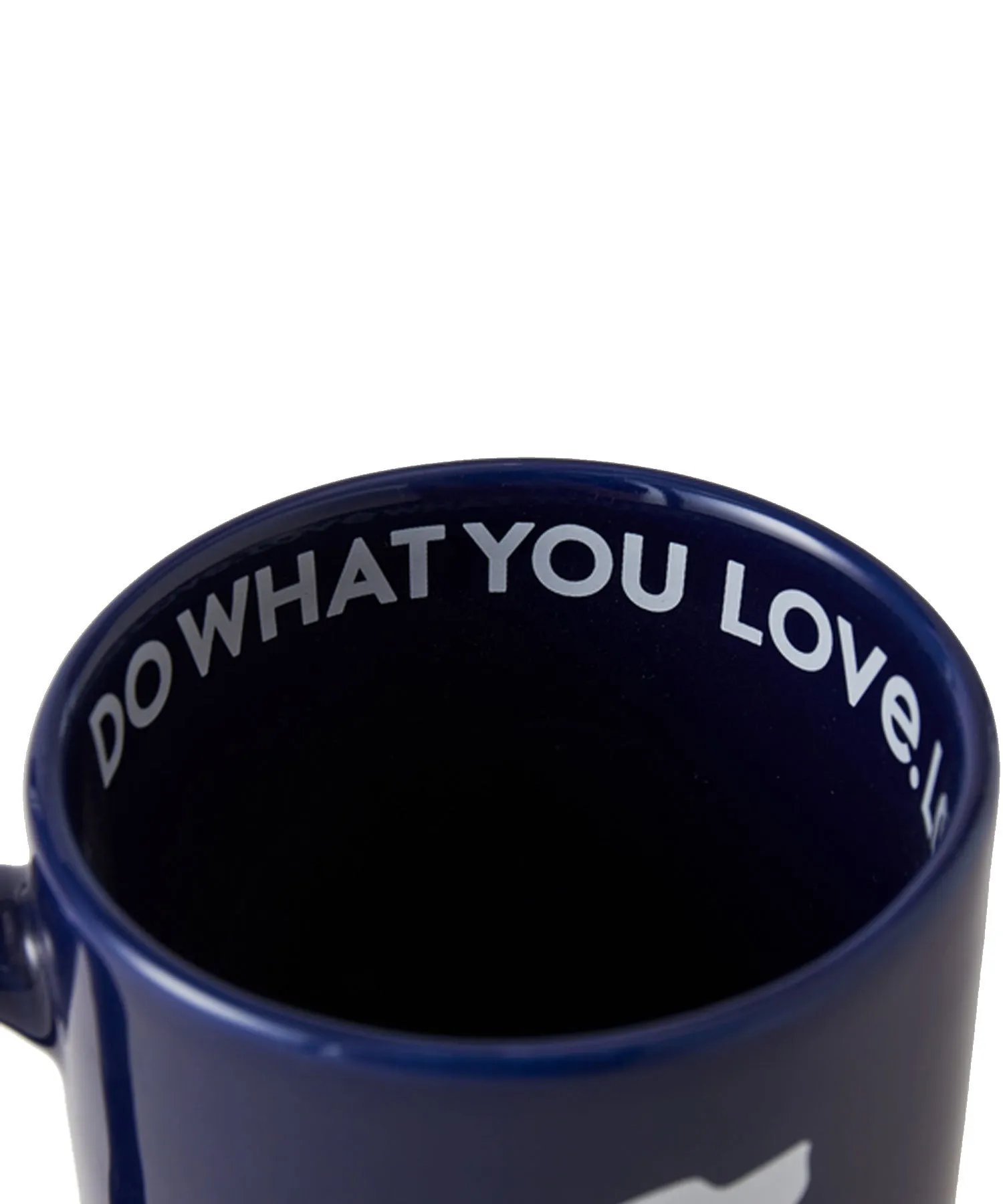 Life is Good Wag On Lab Jake's Mug - Darkest Blue