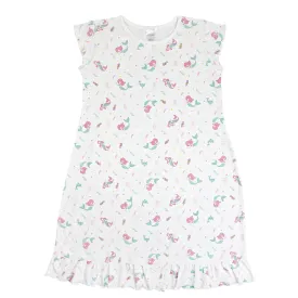 Little Mermaids Printed Dress | Girl