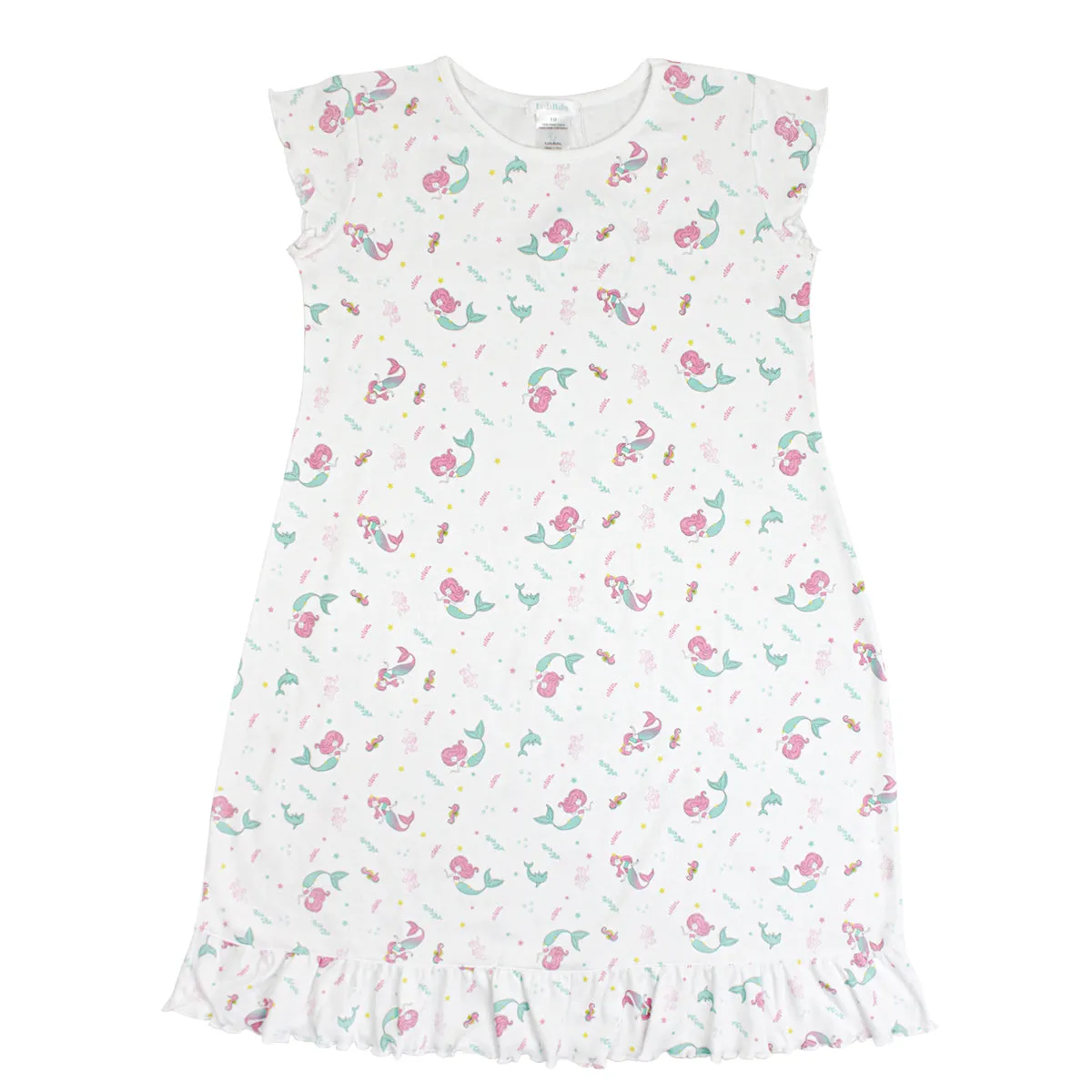 Little Mermaids Printed Dress | Girl