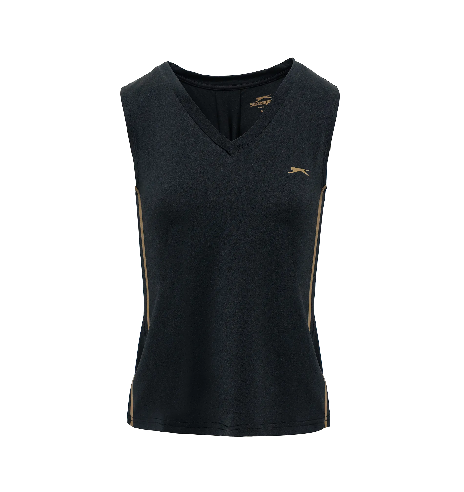 LOLA V-NECK PANTHER BLACK