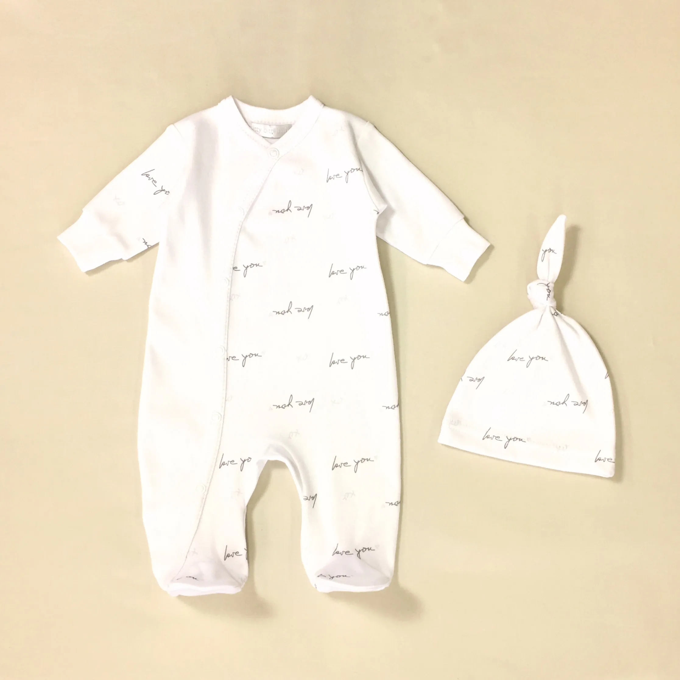 Love You ♥ White Layette Set