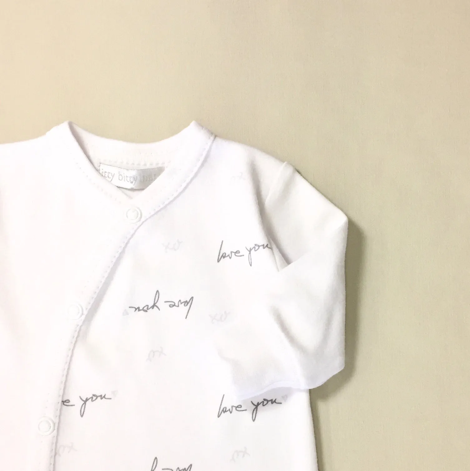 Love You ♥ White Layette Set