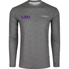 LSU Performance Heather Long Sleeve Crew