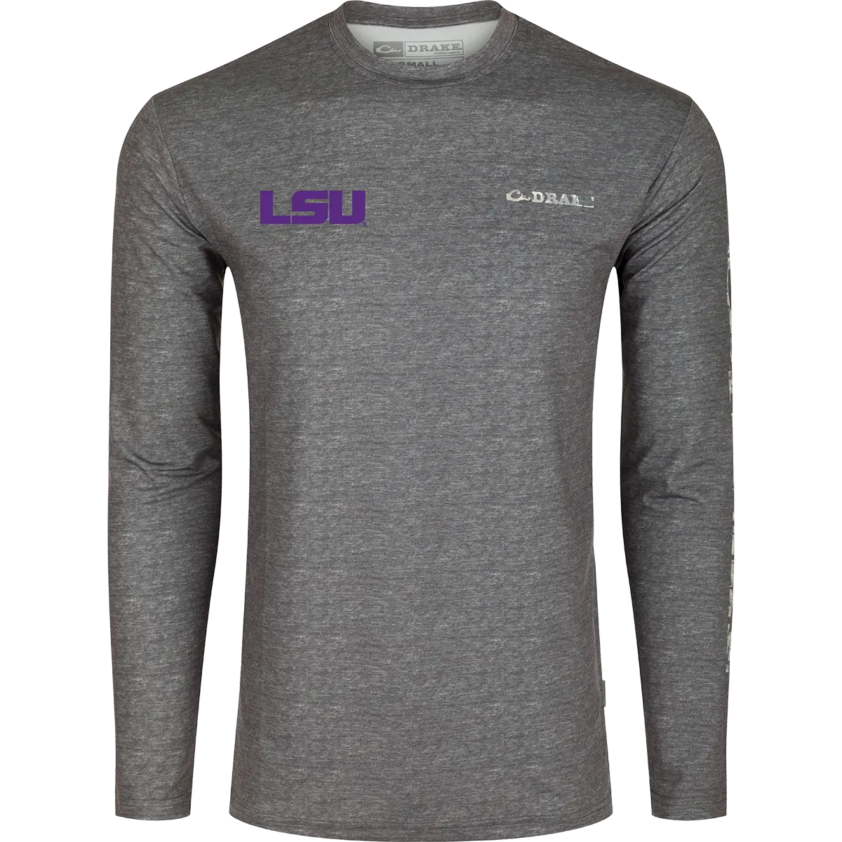 LSU Performance Heather Long Sleeve Crew
