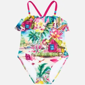Mayoral Printed Swimsuit