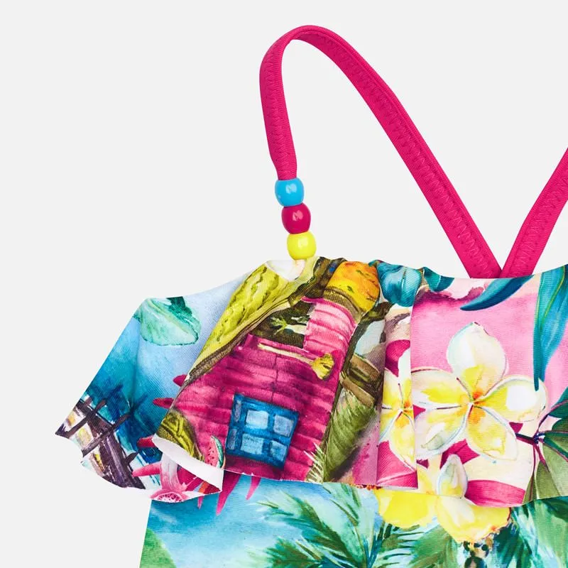 Mayoral Printed Swimsuit