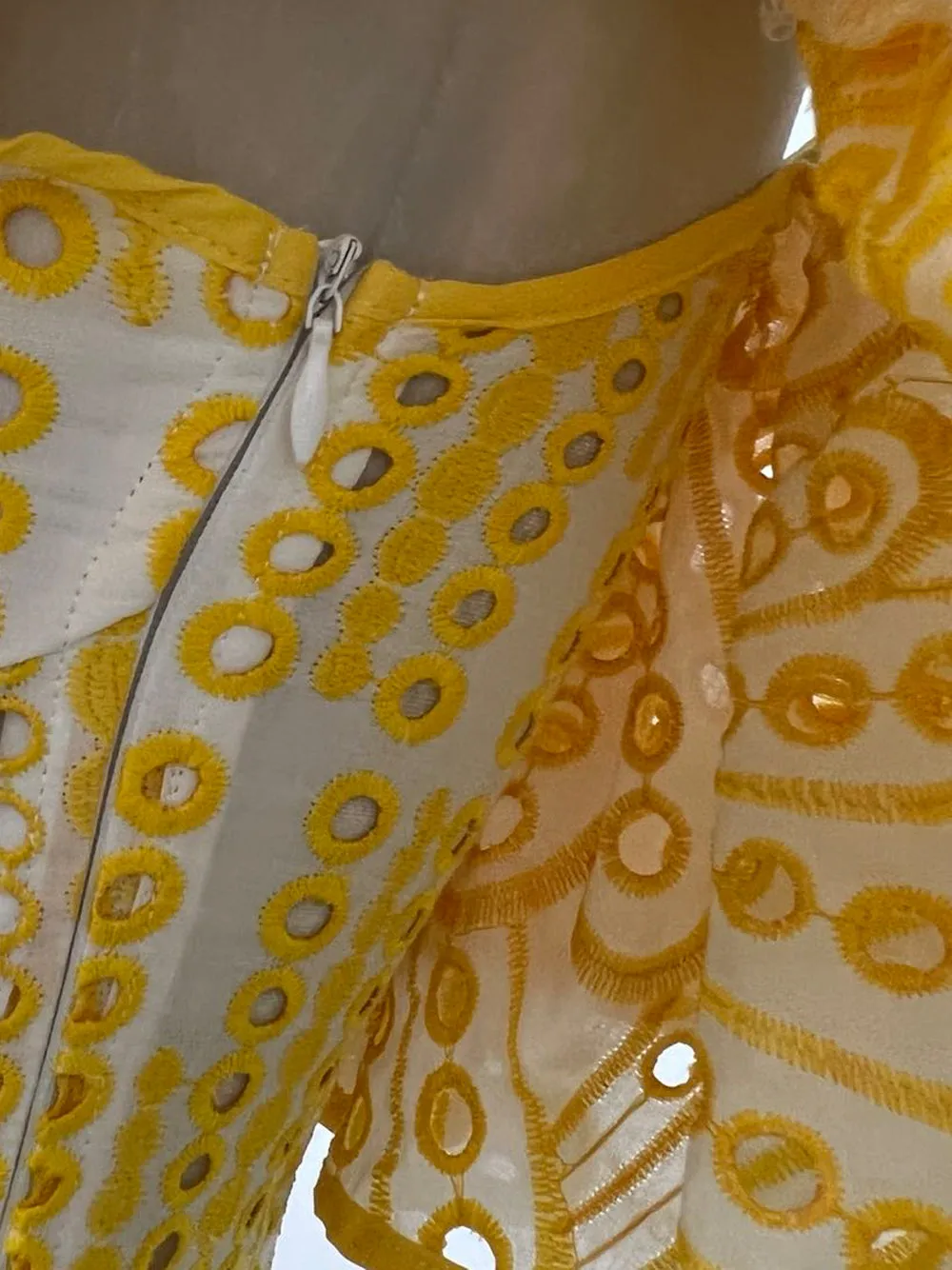 MINELE Mini Dress in Yellow