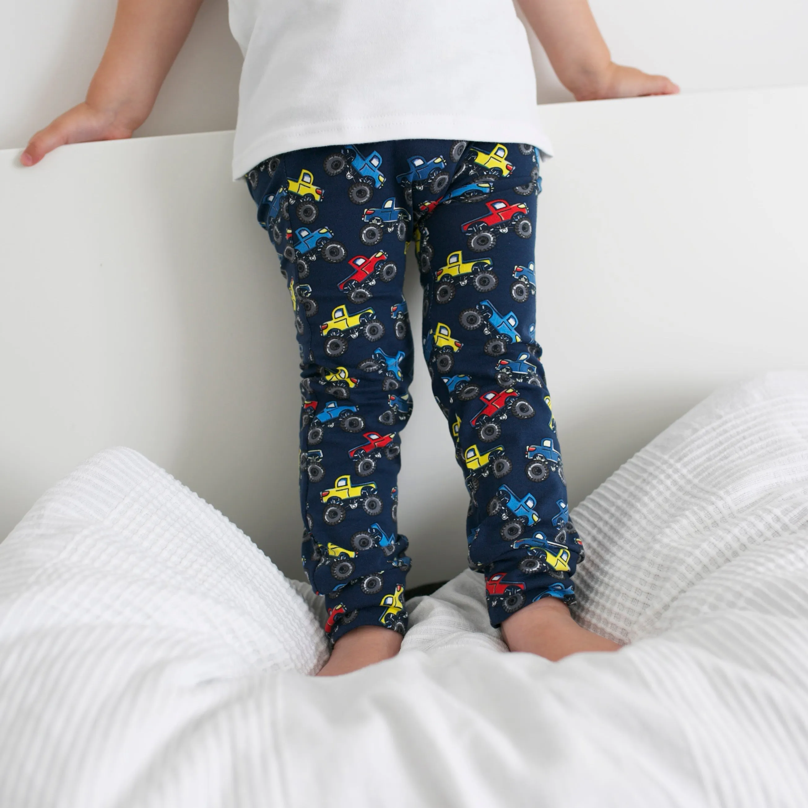 Monster Truck Print Leggings