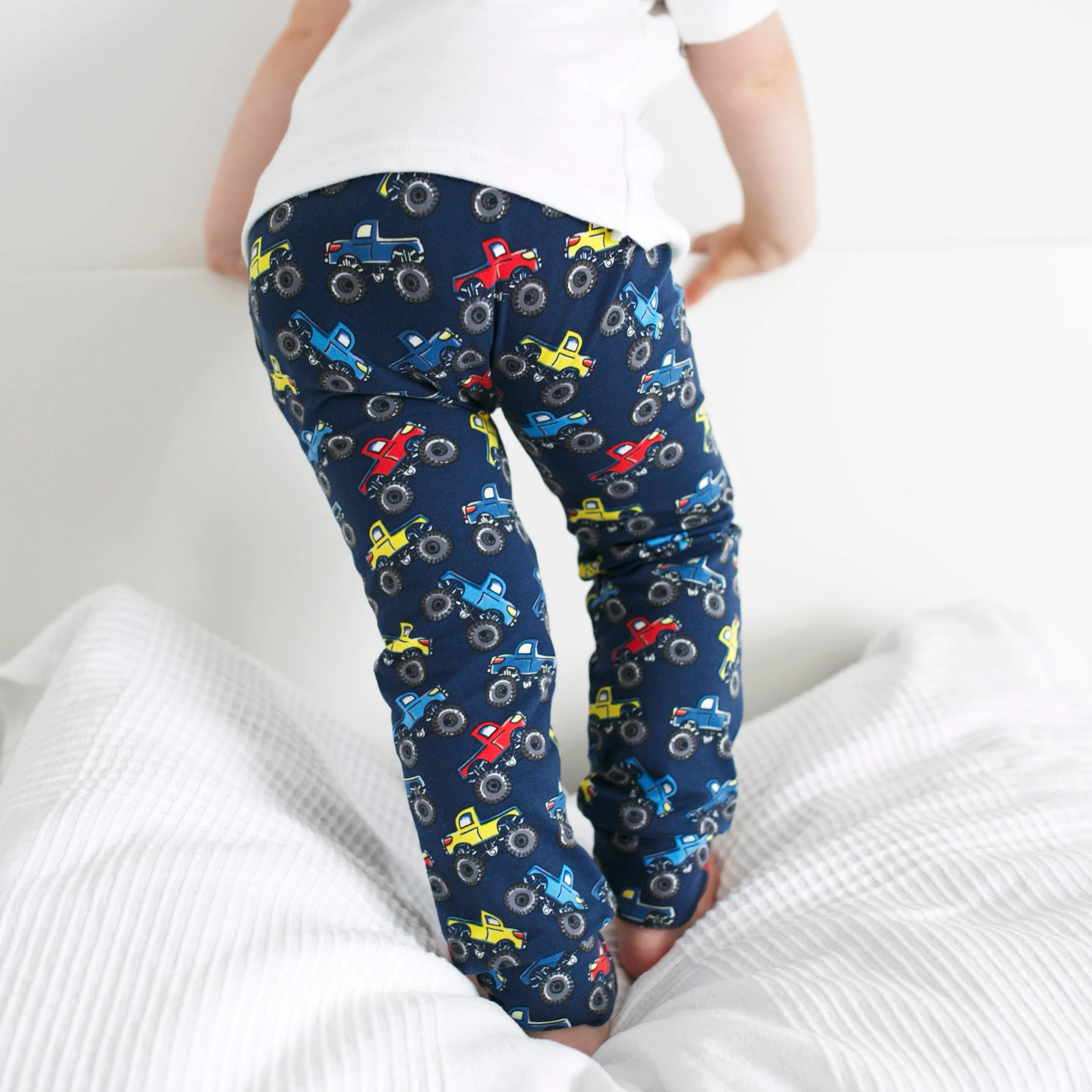 Monster Truck Print Leggings