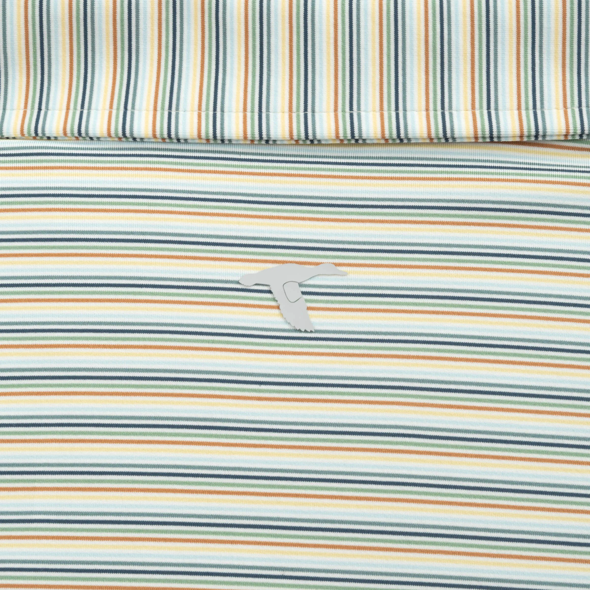 Multipinstripe Performance Polo