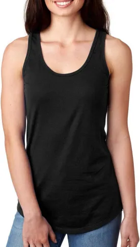Next Level Ladies' Ideal Racerback Tank XS BLACK