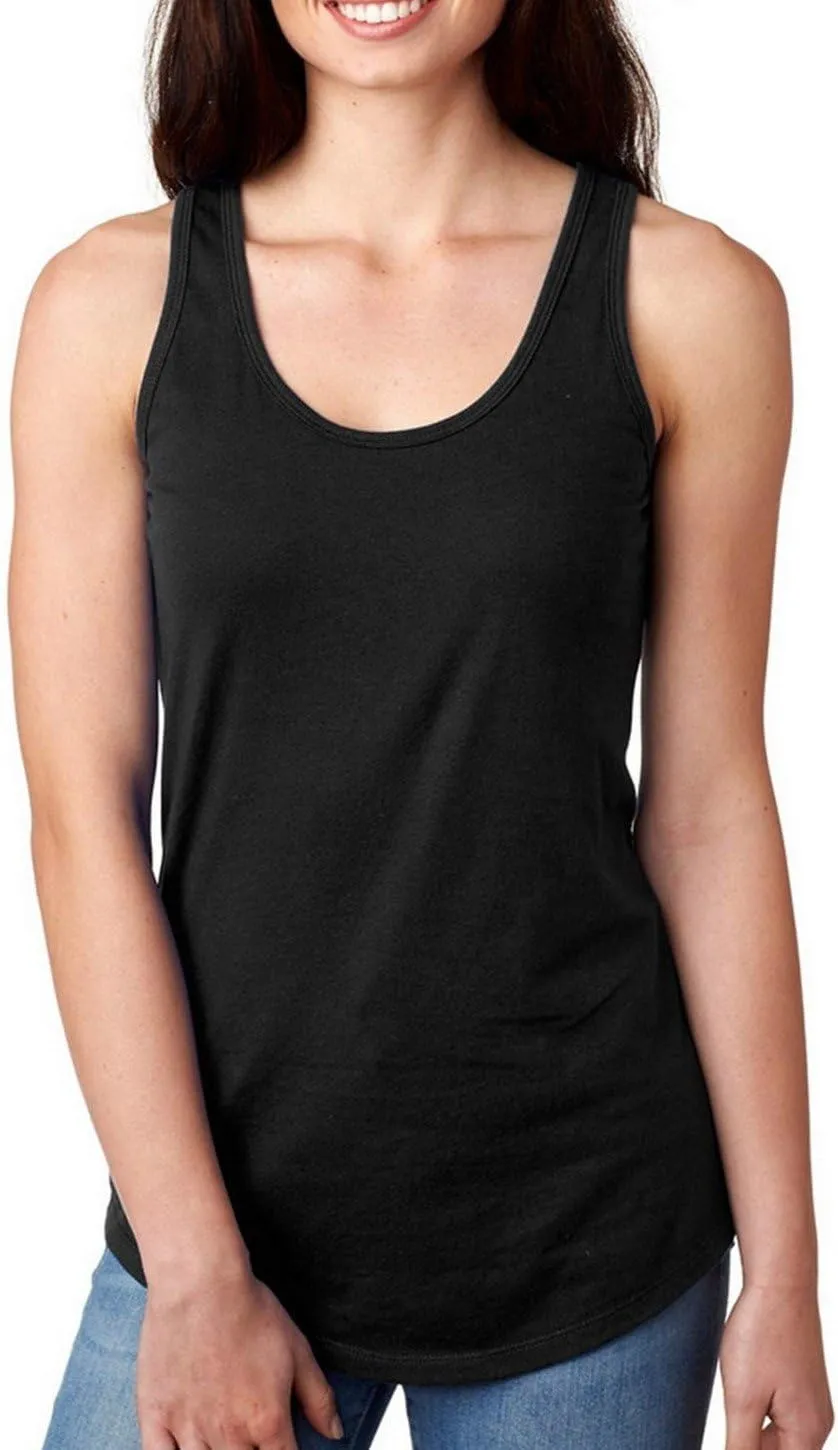 Next Level Ladies' Ideal Racerback Tank XS BLACK