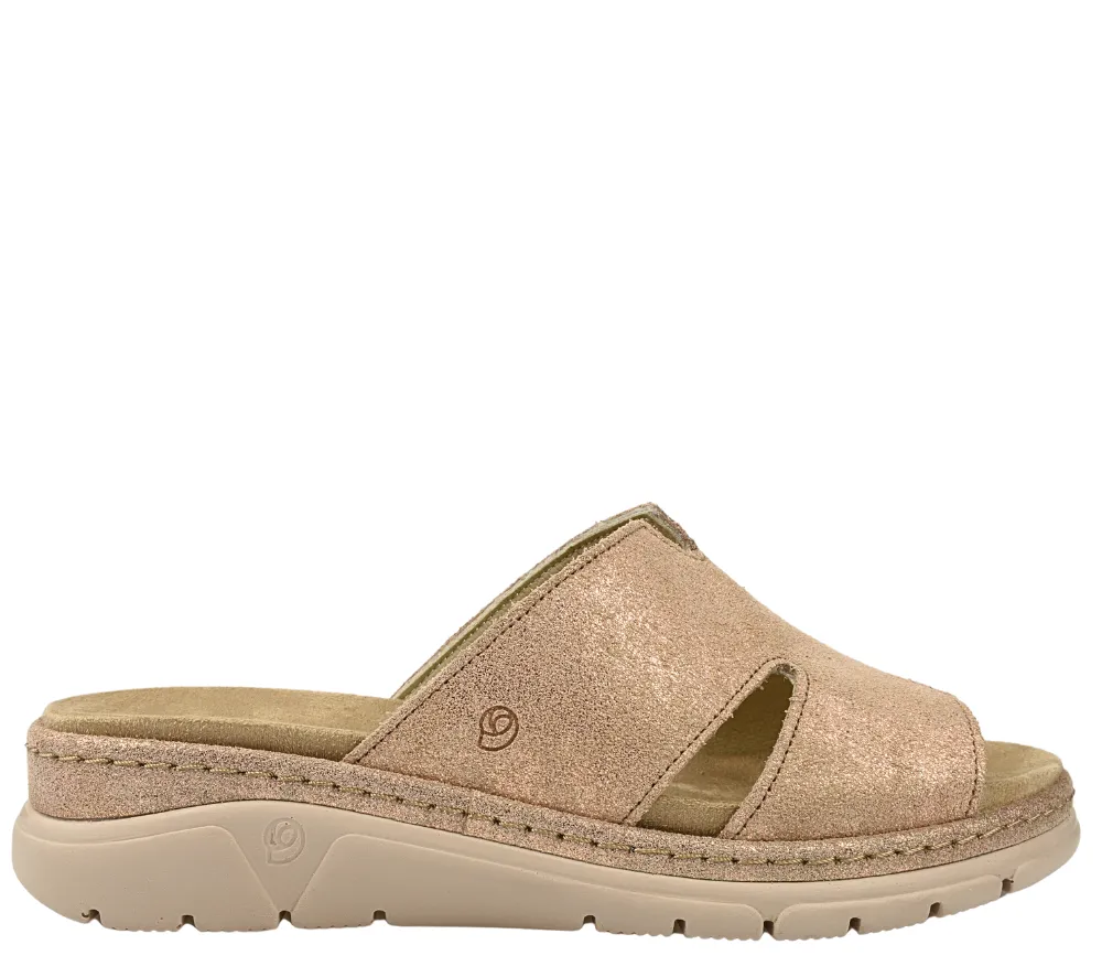 Papuci casual, dama, SUAVE AIR FUNCTION SYSTEM, 12521 roz, piele intoarsa