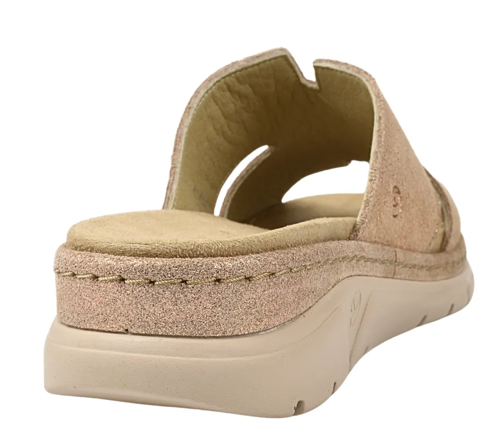 Papuci casual, dama, SUAVE AIR FUNCTION SYSTEM, 12521 roz, piele intoarsa