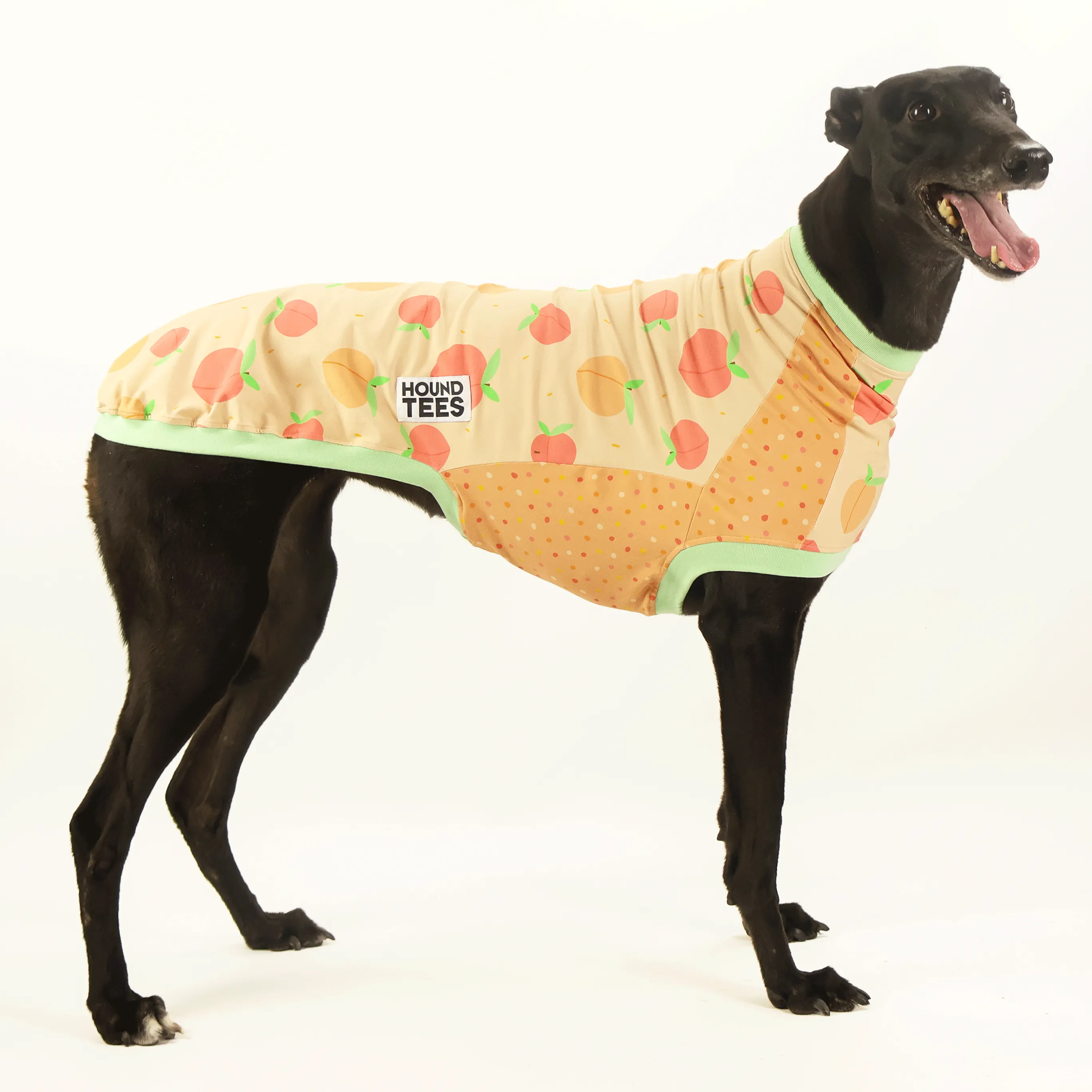 Peaches Whippet Sleeveless Hound-Tee