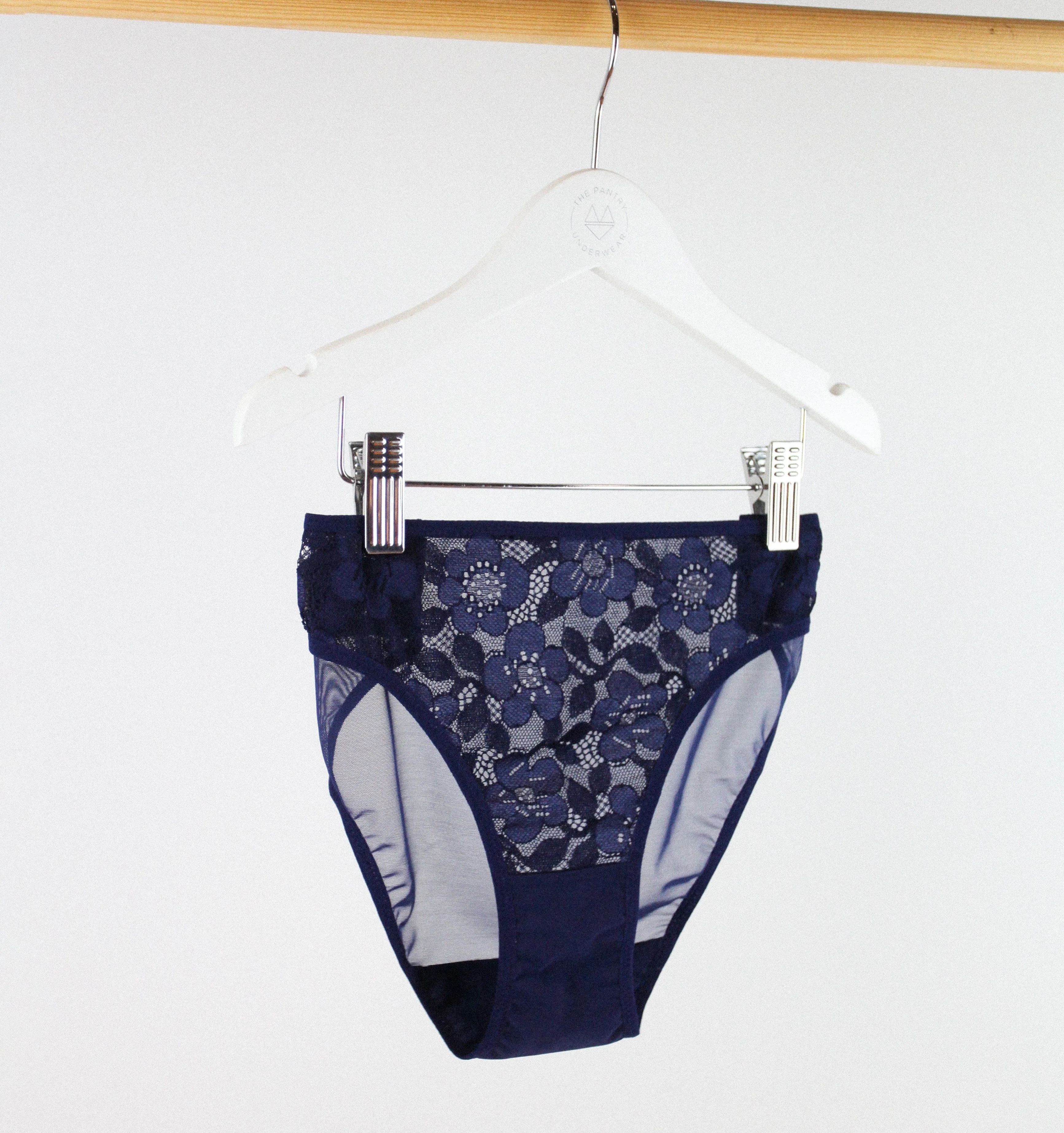 Petal lace brief [Night Sky]