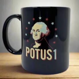 POTUS 1 Cobalt Mug
