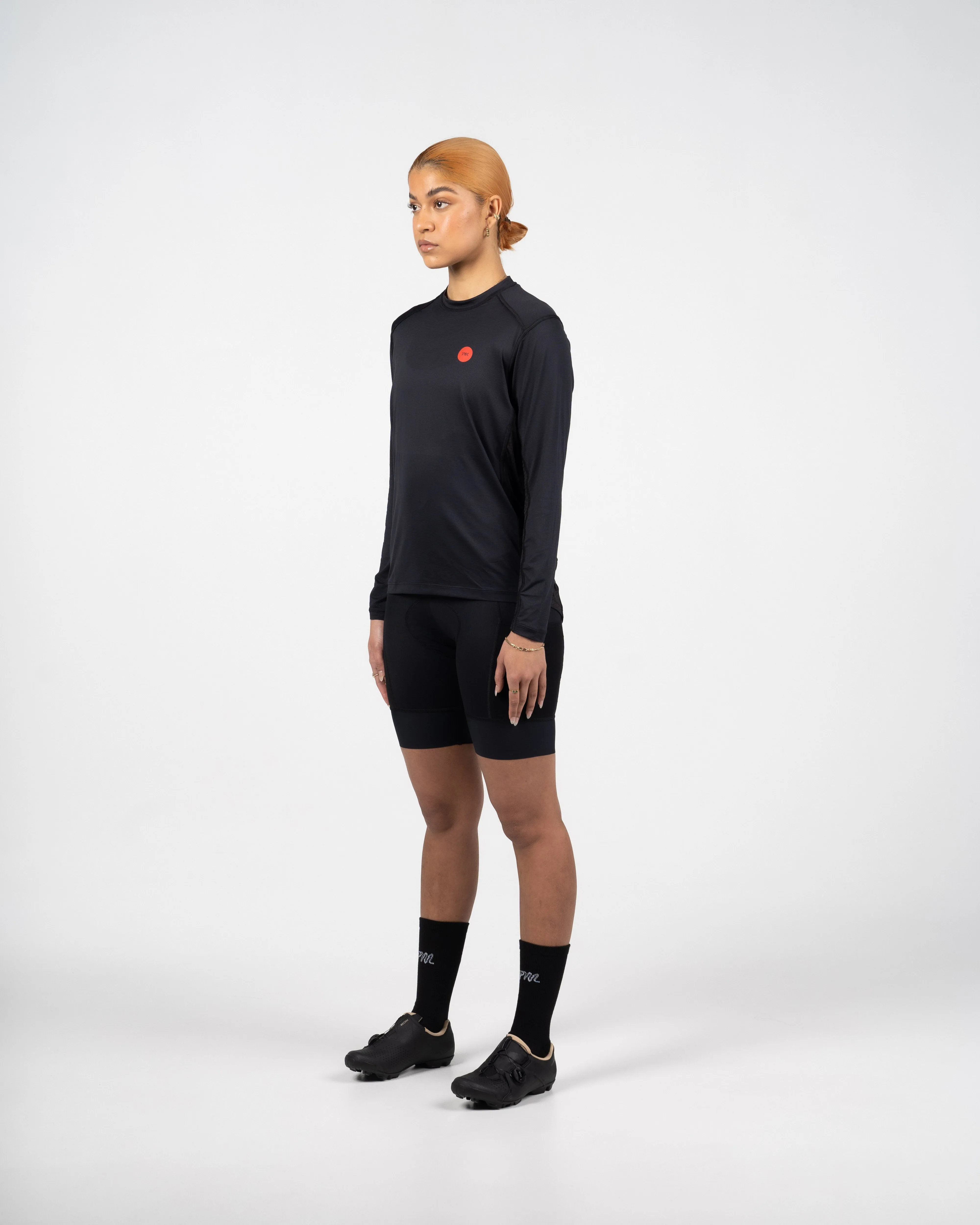 Pro Nomadic Long Sleeve Tech Tee - Black