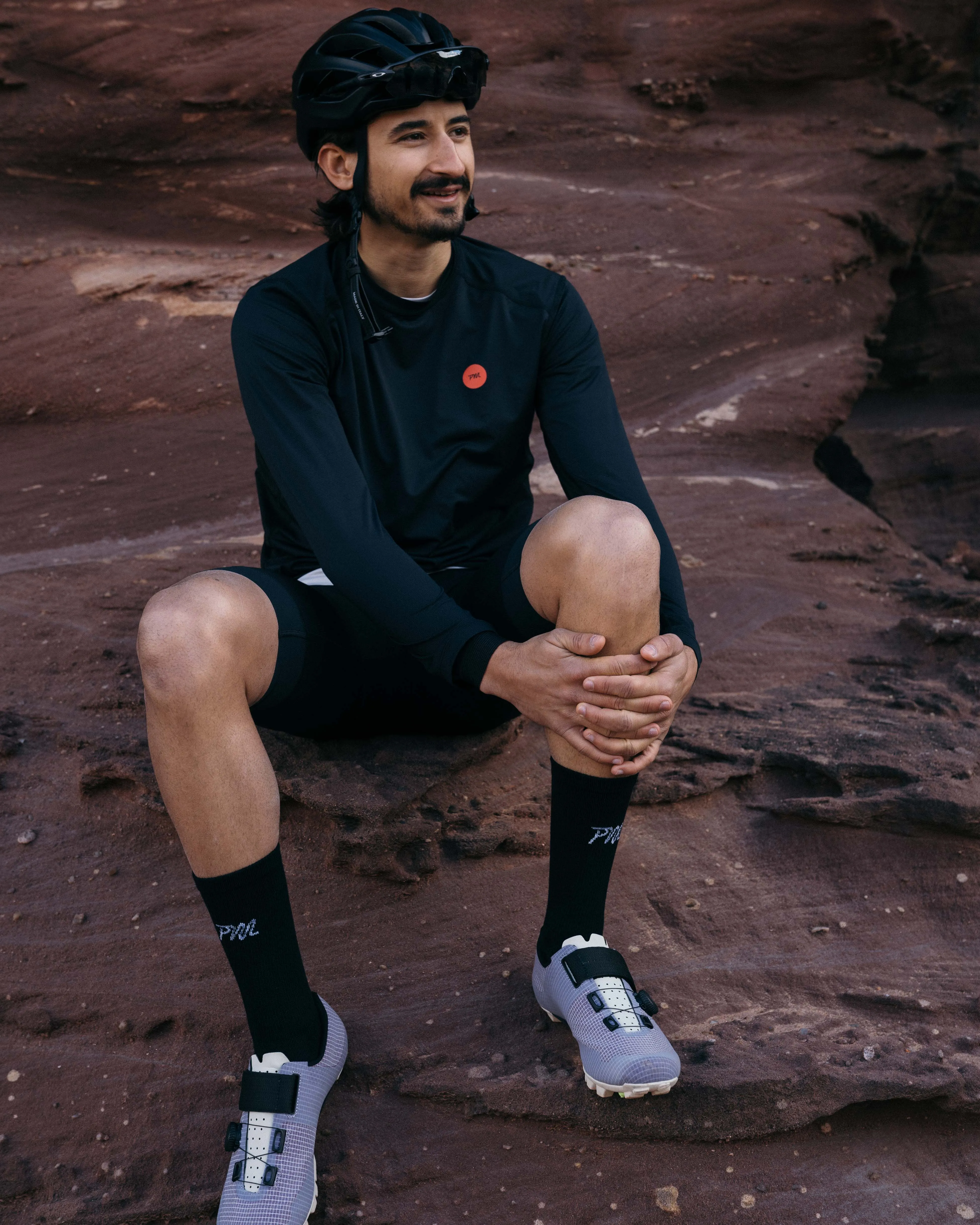 Pro Nomadic Long Sleeve Tech Tee - Black