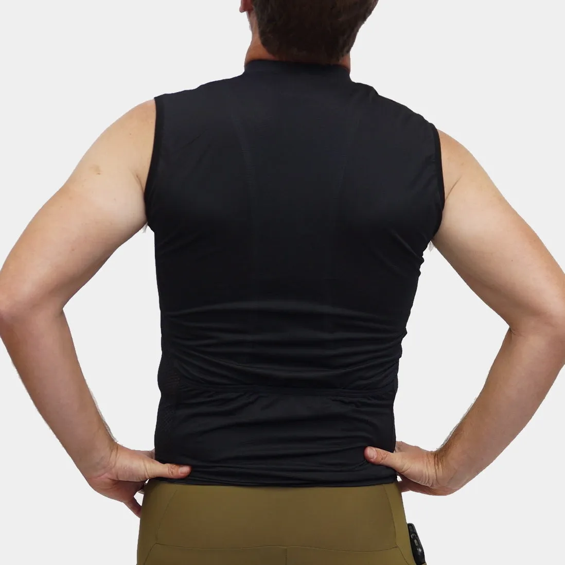 Pro Summer Sleeveless Jersey Black