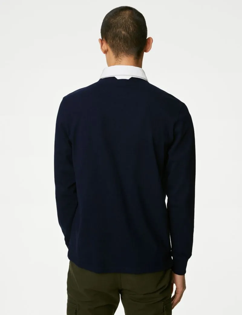 Pure Cotton Rugby Shirt