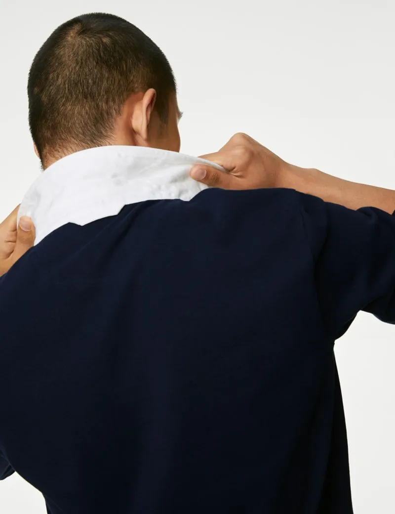 Pure Cotton Rugby Shirt