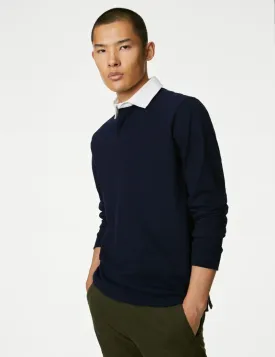 Pure Cotton Rugby Shirt