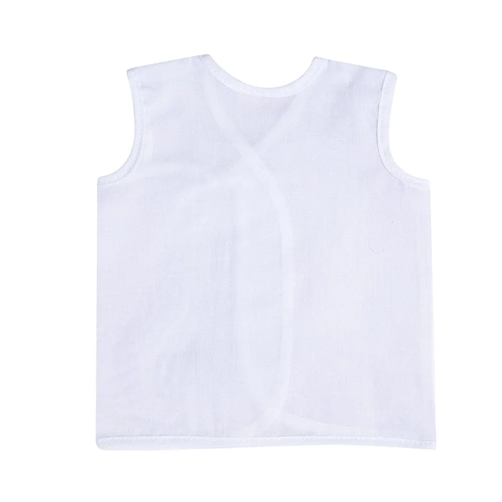 Pure White 3 Pk 100% Cotton Jhabla