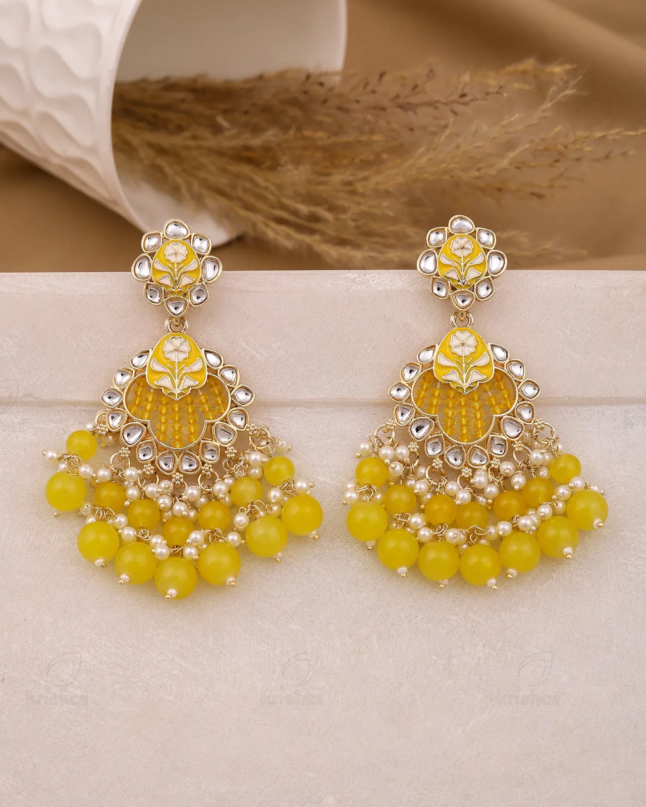 Radha Kundan Danglers
