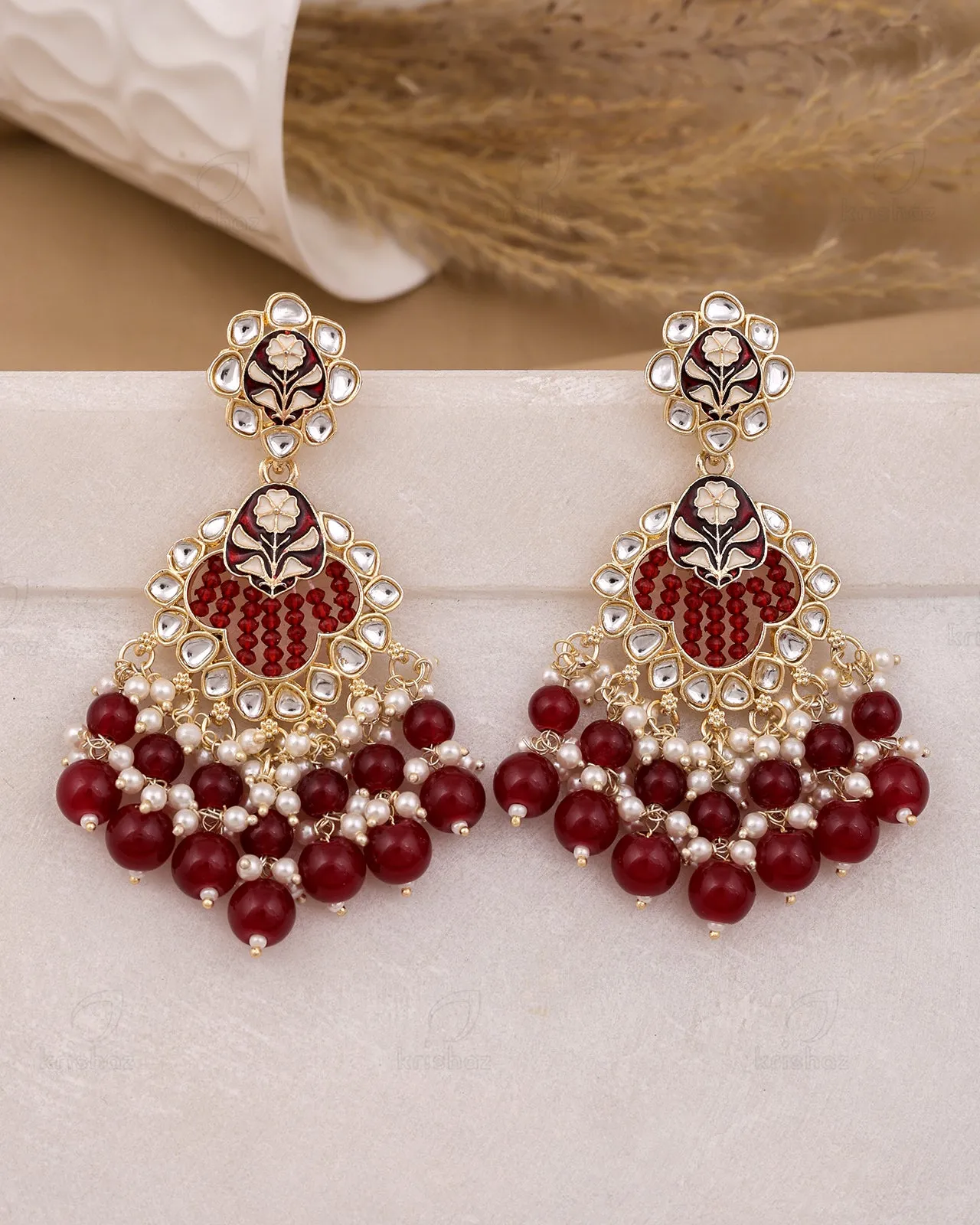 Radha Kundan Danglers