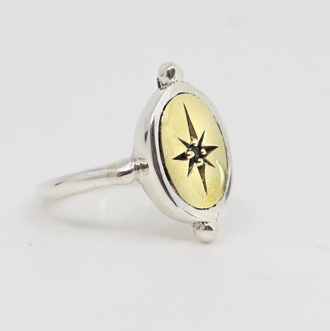 Sapphire Signet Ring