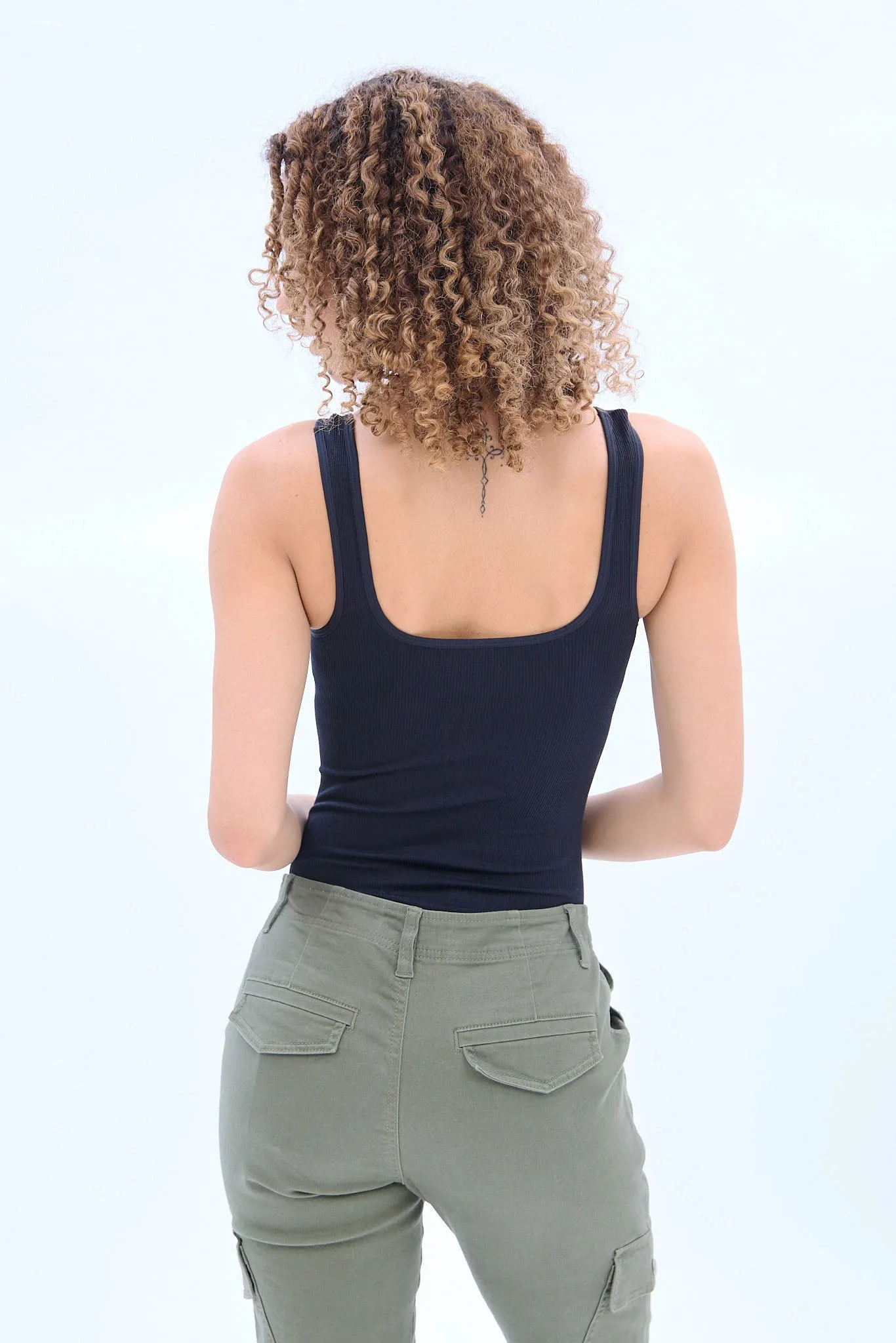 Seamless Square Neck Bodysuit