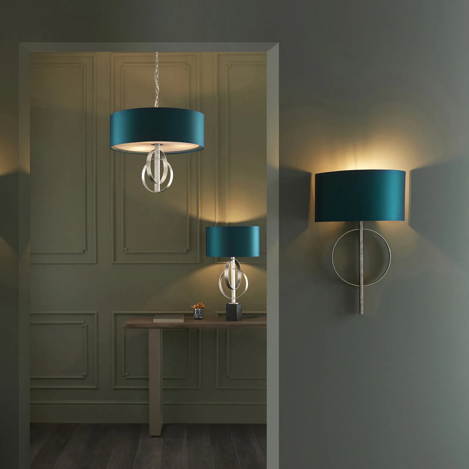 Serena Table Teal Shade
