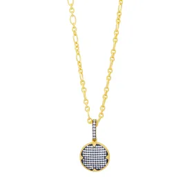 Signature Times Square Pavé Short Pendant Necklace