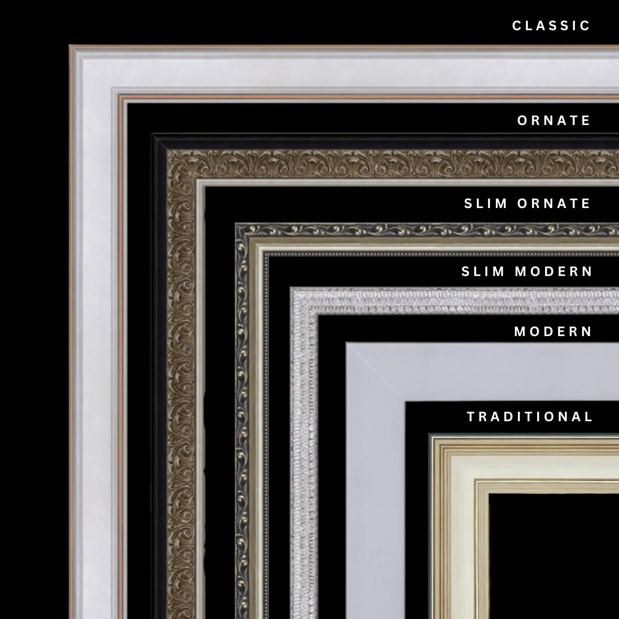 Silver 17x12 Picture Frame Ornate Traditional Classic Antique