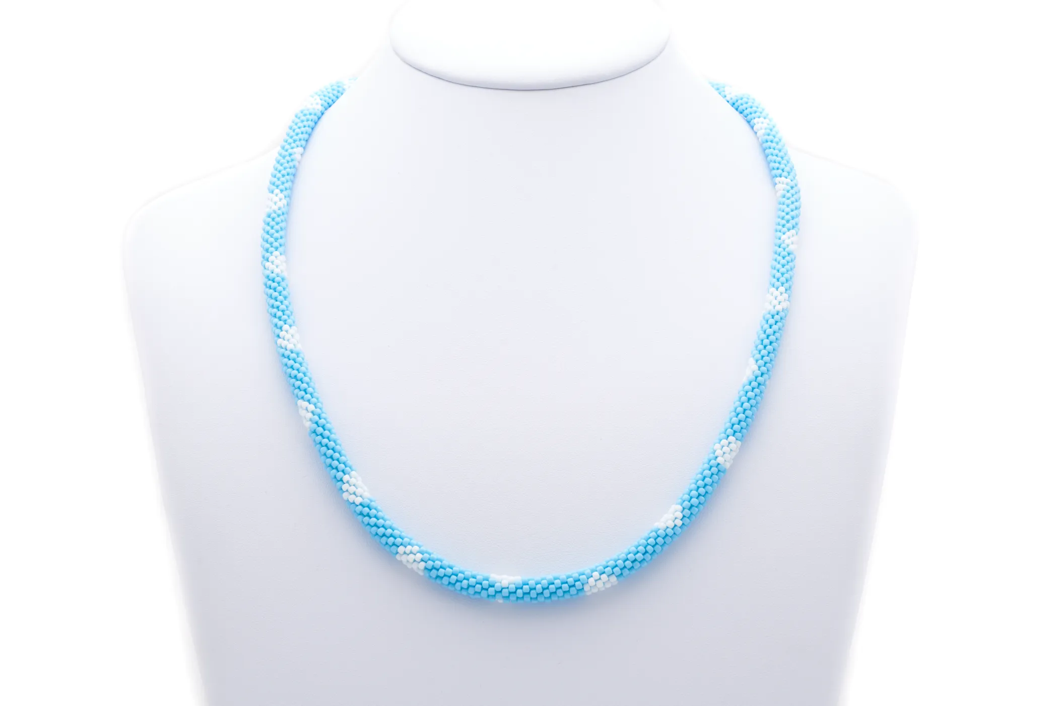 Sky Necklace | Glass Bead Necklace