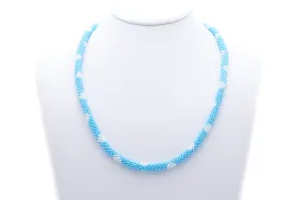 Sky Necklace | Glass Bead Necklace