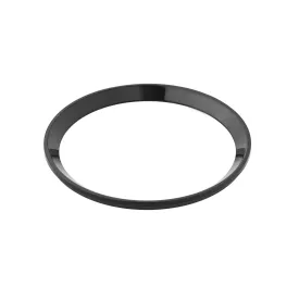 SRP Turtle Chapter Ring: Polished Black Finish
