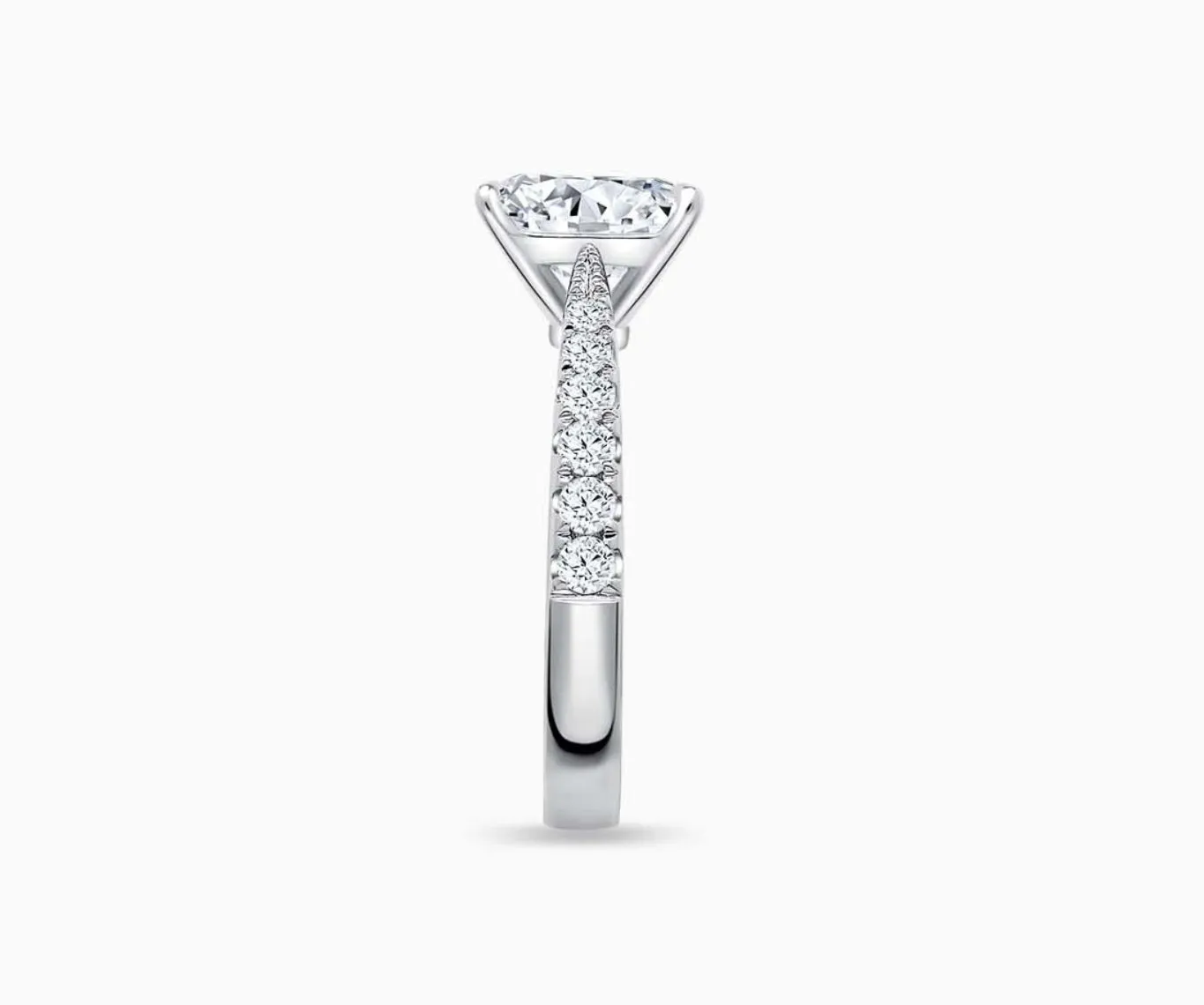 Tapered Pave Band